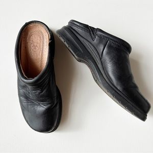 Ariat Slip On Leather Clogs Comfort Shoes Leather Black 7